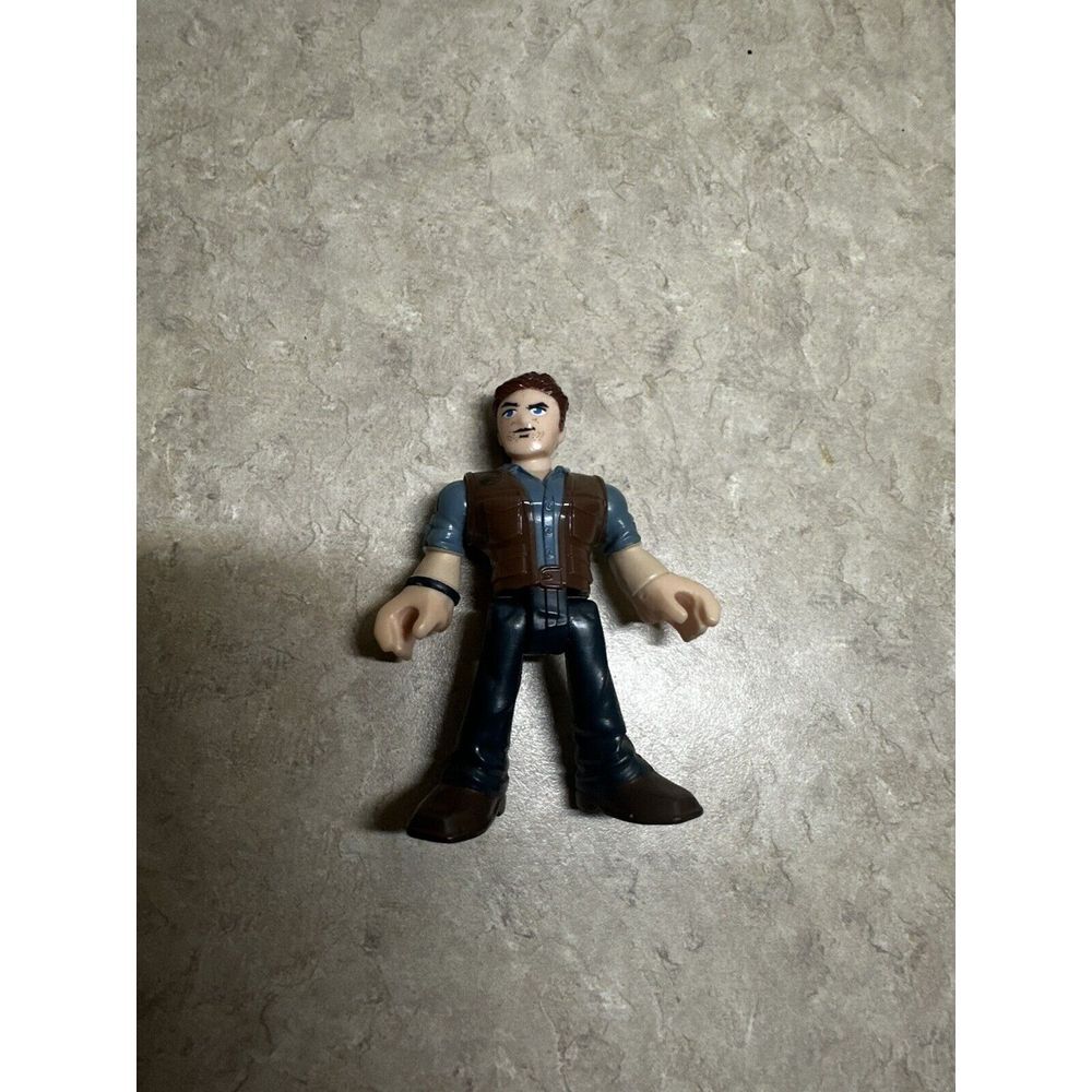 Fisher-Price Imaginext Jurassic World 3" Action‎ Figure Owen Grady Chris Pratt